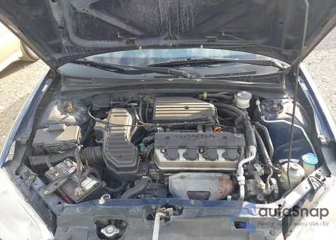 2004 Honda Civic Lx z USA, uszkodzony, nr VIN 2HGES16544H606302